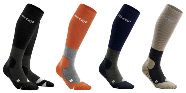 CEP Hiking Merino Compression Socks in 3 colours